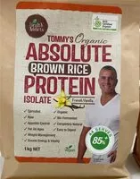 Mängden socker i Tommy’s absolute Brown rice Protein