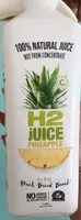 Mängden socker i H2 juice pineapple