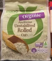Mängden socker i Australian Unstabilised Rolled Oats