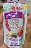 Mängden socker i Apple, Berries & Fig with Yoghurt