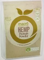Mängden socker i Macro Hemp Seed Protein Powder 200g