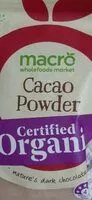 Mängden socker i Cacao powder