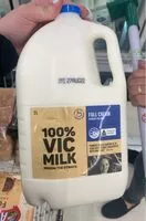 Mängden socker i Full cream milk