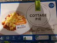 Mängden socker i Cottage pie