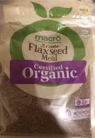 Mängden socker i Brown Flaxseed Meal