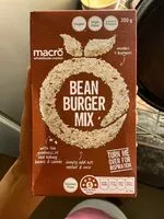 Mängden socker i Bean burger mix