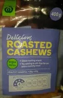 Mängden socker i Roasted Cashews