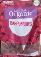 Mängden socker i Raspberries