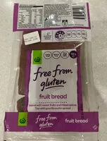 Mängden socker i Fruit bread