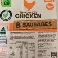 Mängden socker i Chicken Sausages