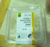 Mängden socker i Honey mustard pasta