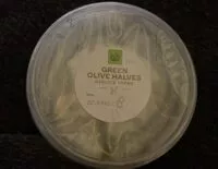 Mängden socker i Green olive halves