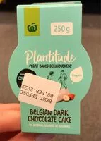 Mängden socker i Belgian dark chocolate cake