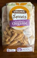 Mängden socker i Wholemeal Spiral Pasta