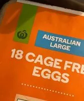 Mängden socker i Woolworths Cage Free Eggs