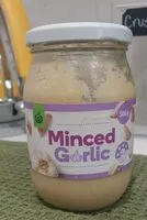 Mängden socker i Minced garlic