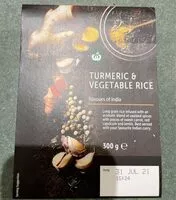 Mängden socker i Turmeric & Vegetable Rice