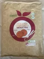 Mängden socker i Chickpea corn chips- smokey bbq