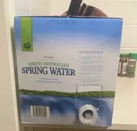 Mängden socker i South Australian Spring Water