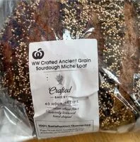 Mängden socker i Ancient grain sourdough loaf