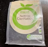 Mängden socker i Australian currants