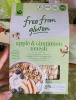 Mängden socker i Apple & Cinnamon Muesli