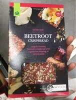 Mängden socker i Beetroot crispbread