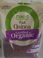 Mängden socker i Organic Red quinoa