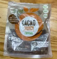 Mängden socker i Cacao crunch toppers