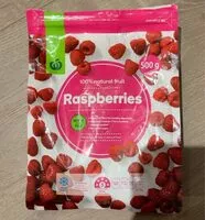 Mängden socker i Frozen Raspberries