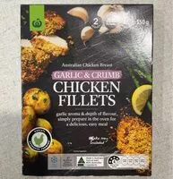 Mängden socker i Garlic and Crumb Chicken Fillets