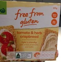 Mängden socker i Tomato and herb crispbread