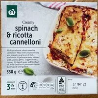 Mängden socker i Spinach & Ricotta Cannelloni