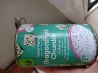 Mängden socker i Dragonfruit chunks