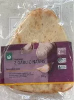 Mängden socker i Garlic Naans