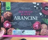 Mängden socker i Beetroot & Feta arancini