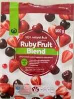Mängden socker i Ruby fruit blend
