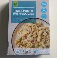 Mängden socker i Tuna pasta with veggies