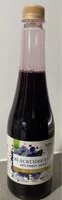 Mängden socker i Blackcurrant fruit juice syrup