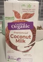 Mängden socker i Organic coconut milk