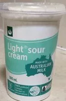 Mängden socker i Light Sour Cream