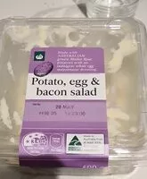 Mängden socker i Potato egg and bacon salad