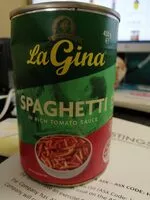 Mängden socker i La Gina Spaghetti in rich tomato sauce