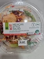 Mängden socker i Mexican style salad