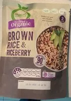 Mängden socker i Brown rice & Riceberry