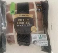 Mängden socker i Luxurious Hot Cross Buns