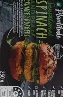 Mängden socker i Spinach and pea burgers