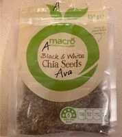 Mängden socker i Black&white chia seeds