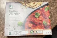 Mängden socker i Butter chicken