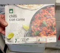 Mängden socker i Chilli con carne